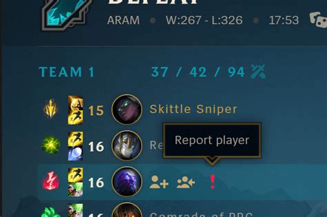 lol report player|lol report player after game.